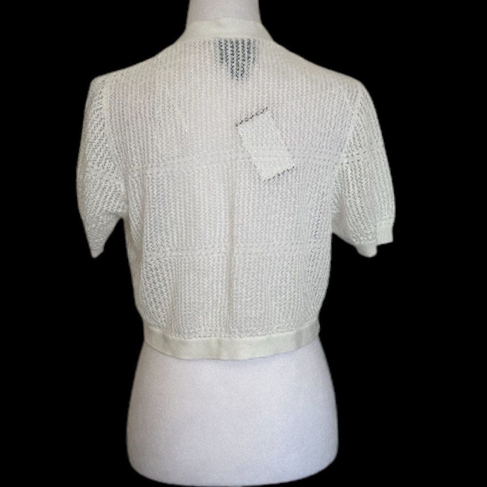 NWT Rabbit Rabbit Rabbit Short Sleeve Cardigan Bolero Lightweight Size M - Picture 2 of 16